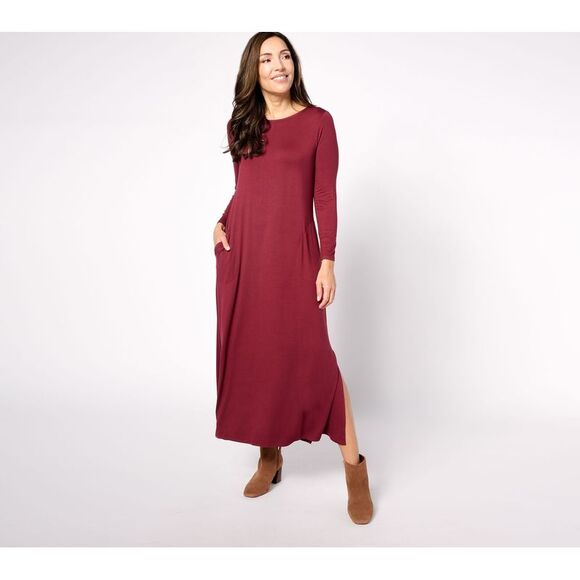 Belle by Kim Gravel Women's Petite Dress PM Pet Rayon Span Bracelet Red A624951 - Picture 1 of 4